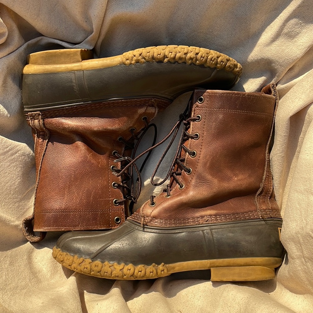 Men’s LL Bean Boots. Duck boots.  Gore-Tex insulated.